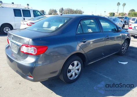 2011 Toyota Corolla Le from USA, damaged, VIN 2T1BU4EE8BC632598